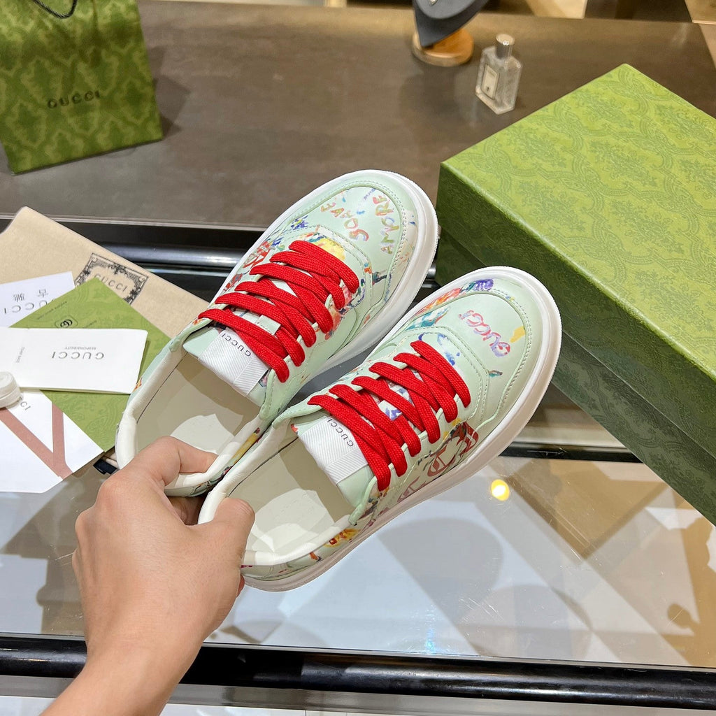 Gucci Ace Low-Top Sneakers | Web Stripe